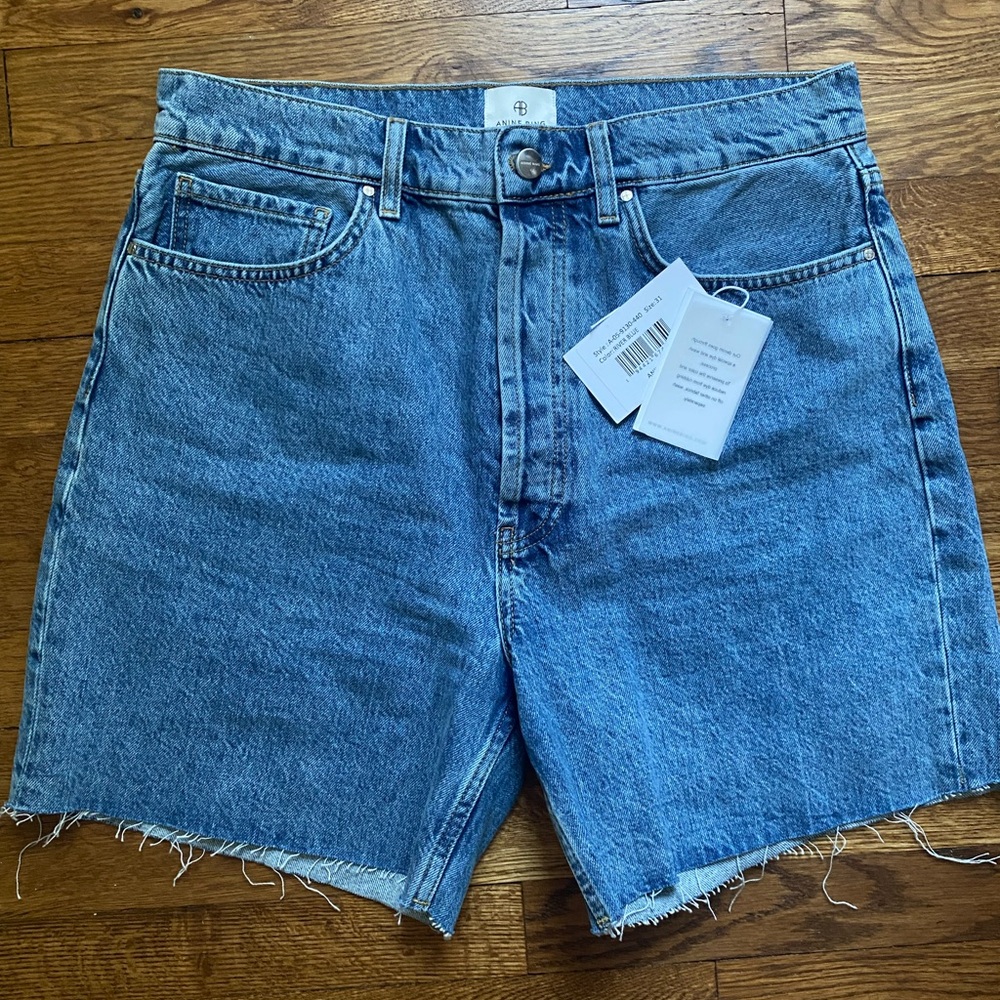 NWOT Anine Bing Kat Shorts